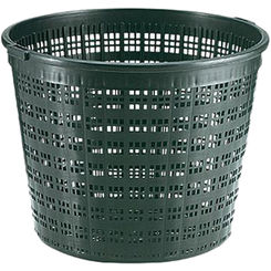 Click here to see Little Giant 566553 Little Giant 566553 Round Plant Basket, 9 in Dia x 9.3 in L x 9.3 in W x 5.2 in H, Black