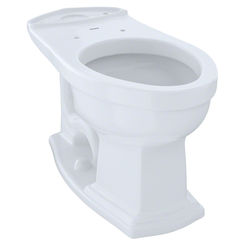 Click here to see Toto C784EF#01 Toto C784EF#01 Eco Clayton Universal Height Elongated Toilet Bowl - Cotton White