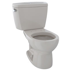 Click here to see Toto CST743SB#12 TOTO Drake Two-Piece Round 1.6 GPF Toilet with Bolt Down Tank Lid, Sedona Beige - CST743SB#12