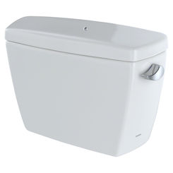 Click here to see Toto ST743SRB#11 TOTO Drake G-Max 1.6 GPF Toilet Tank with Right-Hand Trip Lever and Bolt Down Lid, Colonial White - ST743SRB#11