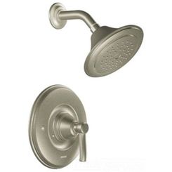 Click here to see Moen TS2212EPBN Moen TS2212EPBN Rothbury Posi-Temp Single-Function Shower Trim in Brushed Nickel