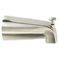 Click here to see Pfister 920-411J Pfister 920-411J Serrano Tub Spout, PVD Brushed Nickel