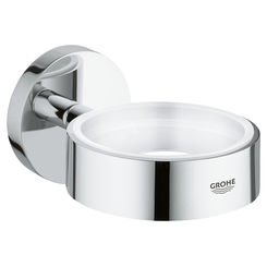 Click here to see Grohe 40369000 GROHE 40369000 Essentials Soap Holder - StarLight Chrome