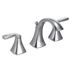 Click here to see Moen T6905 Moen T6905 Voss Two-Handle High Arc Widespread Lavatory Faucet, Chrome