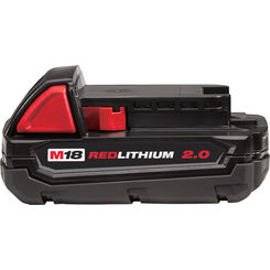 Click here to see Milwaukee 48-11-1820 Milwaukee 48-11-1820 M18 REDLITHIUM 2.0 Compact Battery Pack
