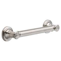 Click here to see Delta 41612-SS Delta 41612 Traditional 12 inch Grab Bar in Chrome Finish