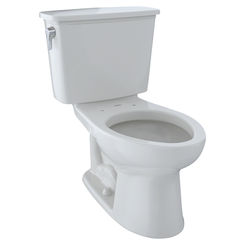 Click here to see Toto CST744ELN#11 TOTO Eco Drake Transitional Two-Piece Elongated 1.28 GPF ADA Compliant Toilet, Colonial White - CST744ELN#11