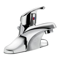 Click here to see Cleveland Faucet 40711 Moen CFG 40711 Cornerstone One-Handle Bathroom Faucet, Chrome