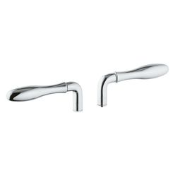 Click here to see Grohe 19204000 Grohe 19204000 Seabury Lever Handles - StarLight Chrome 