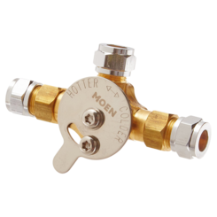 Click here to see Moen 104424 Moen Commercial 104424 Mixing Valve With Check Valves in Chrome