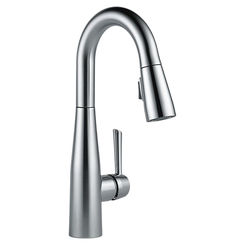 Click here to see Delta 9913-AR-DST Delta 9913-AR-DST Essa Single Handle Pulldown Bar/Prep Faucet, Arctic Stainless