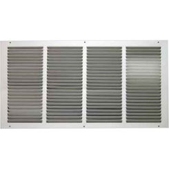 Click here to see Shoemaker 1050-10X8 Shoemaker 1050-10X8 Return Air Grille (Stamped from Cold Roll Steel) - Soft White