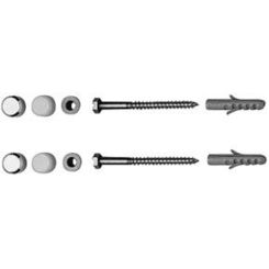 duravit chrome galvanized mounting hardware steel