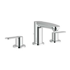 Click here to see Grohe 2020900A Grohe 2020900A Eurostyle Two-Handle Bathroom Faucet, S-Size, Starlight Chrome