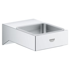 Click here to see Grohe 40865000 Grohe 40865000 Selection Cube Holder, StarLight Chrome 