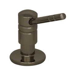 Click here to see Whitehaus WHSD1166-PN Whitehaus WHSD1166-PN Discovery 4-Inch Solid Brass Soap/Lotion Dispenser, Polished Nickel