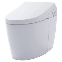 点击这里查看Toto MS989CUMFG#01 Toto NEOREST AH连体加长马桶，带马桶-白色棉质- MS989CUMFG#01＂width=