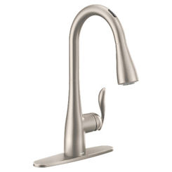 Moen S75005EVSRS Nio One Handle Pulldown Kitchen Faucet - U By Moen