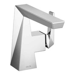 Click here to see Delta 543-MPU-DST Delta 543-MPU-DST Trillian Single-Handle Bathroom Faucet w/ Metal Pop-Up, Chrome