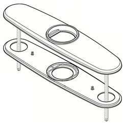 Click here to see Pfister 961-014S Pfister 961-014S 34 Series Escutcheon, Stainless Steel