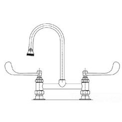 Click here to see T&S Brass B-0322 T&S Brass B-0322 Medical Faucet