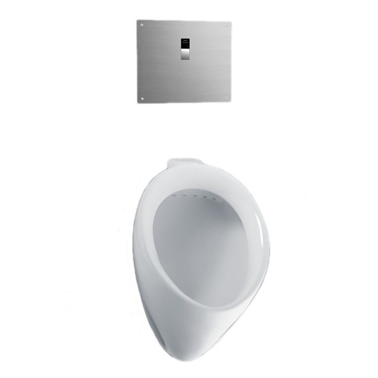 Toto Ut104ev 01 Cotton White Commercial Washout High Efficiency Urinal