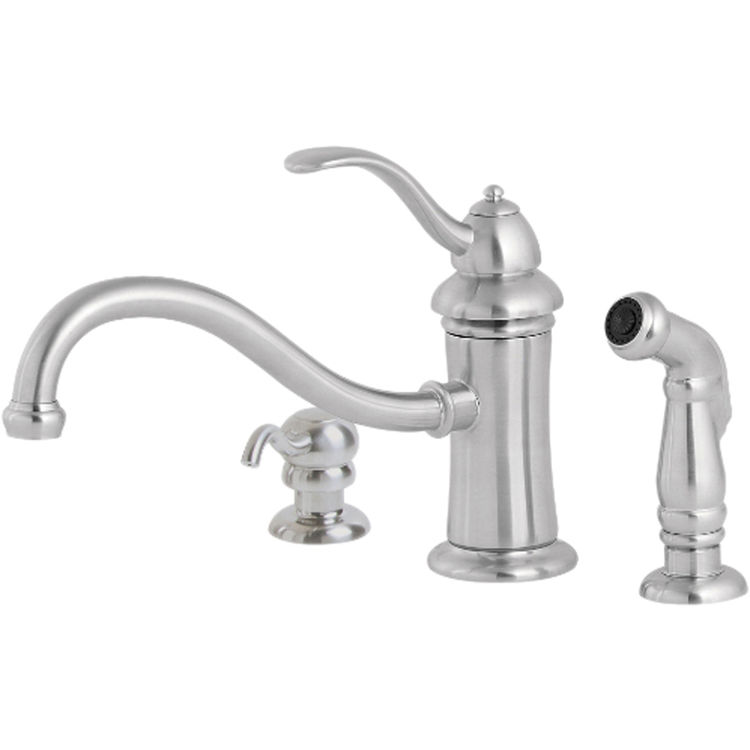 Pfister Gt34 Ptss Marielle One Handle Kitchen Faucet Stainless