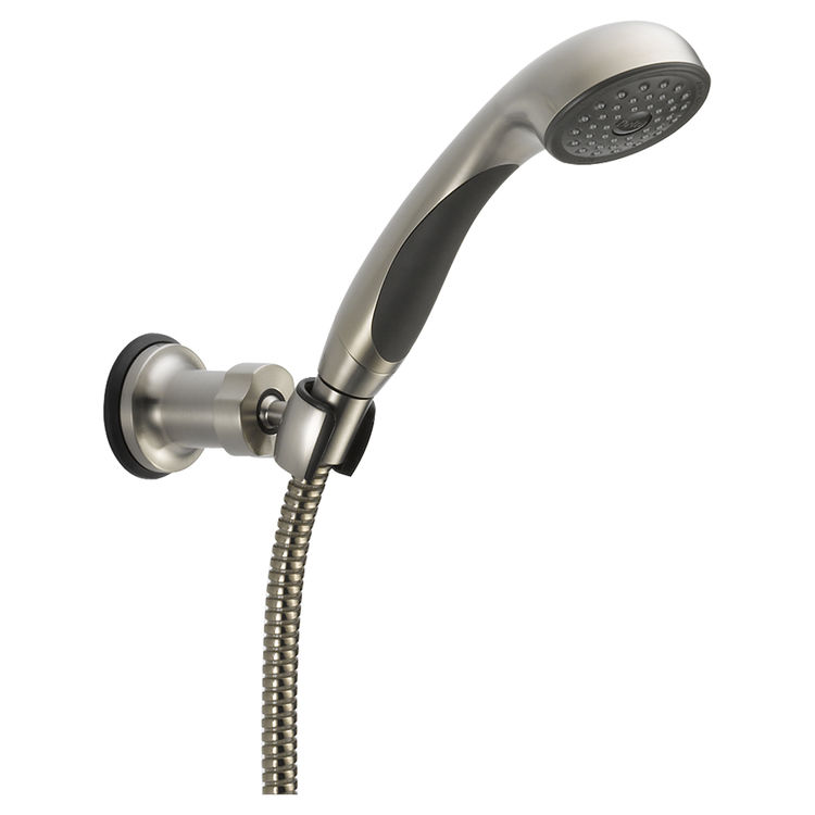 Delta 55013-SS Delta 55013-SS Premium Single-Setting Adjustable Wall Mount Hand Shower, Stainless Steel