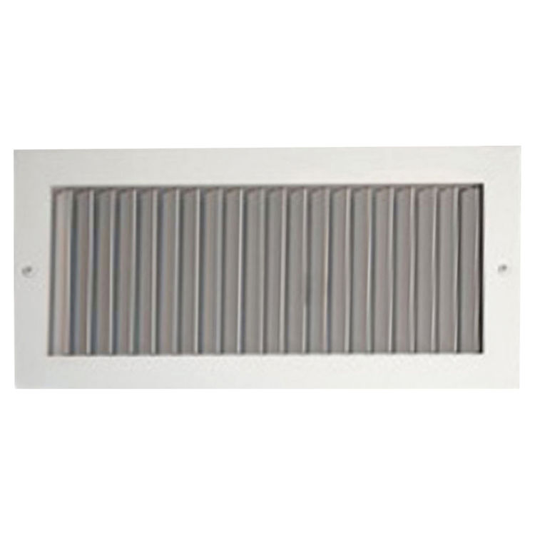 5x12 White Vent Cover Aluminum Shoemaker 908 Plumbersstock