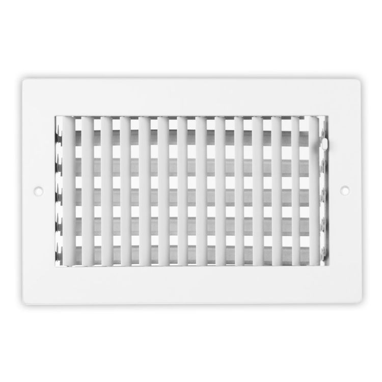 12x10 White Wall Diffuser Aluminum Shoemaker 950 Series