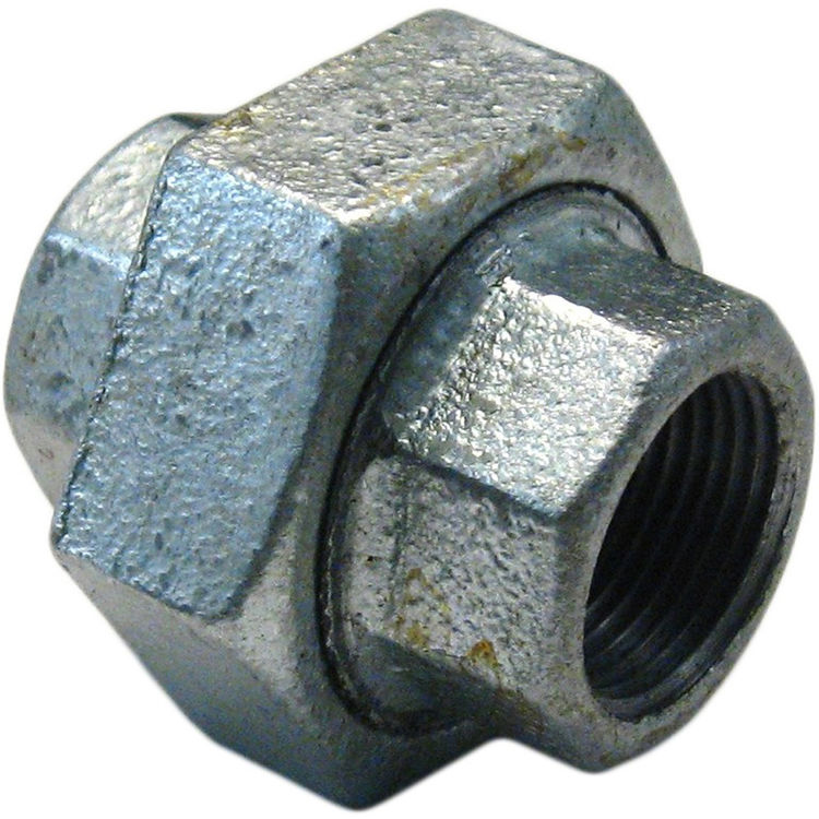 Commodity GALU34 Galvanized Union, 3/4 Inch