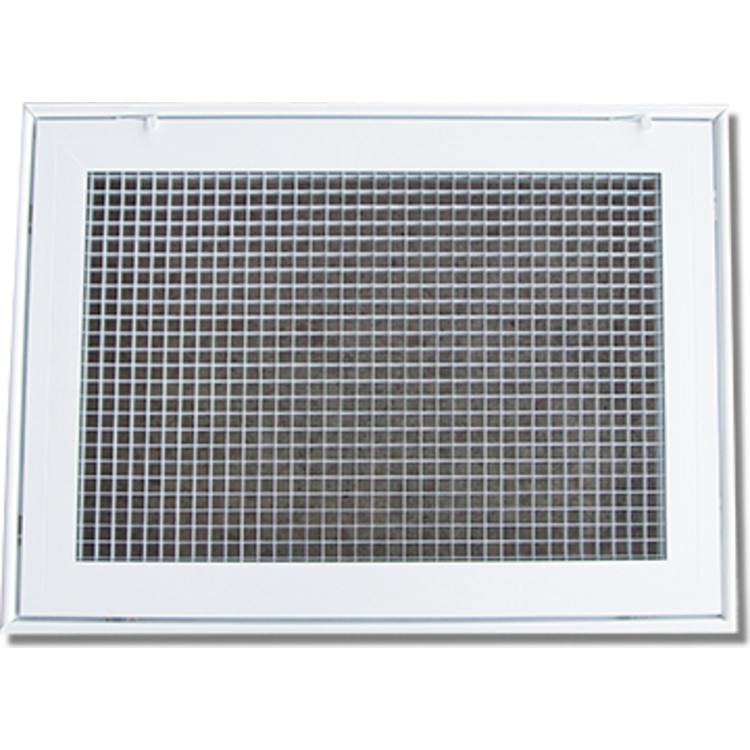 Shoemaker 620FG1-20X14 20X14 Soft White Lattice Filter Grille with Steel Frame - Shoemaker 620FG Series