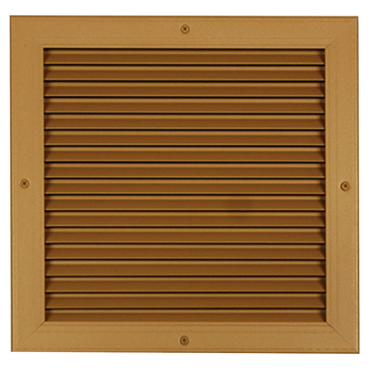 Shoemaker 4000-20X16 20X16 Driftwood Tan Single Frame Aluminum Transfer Door Grille (Aluminum) - Shoemaker 4000