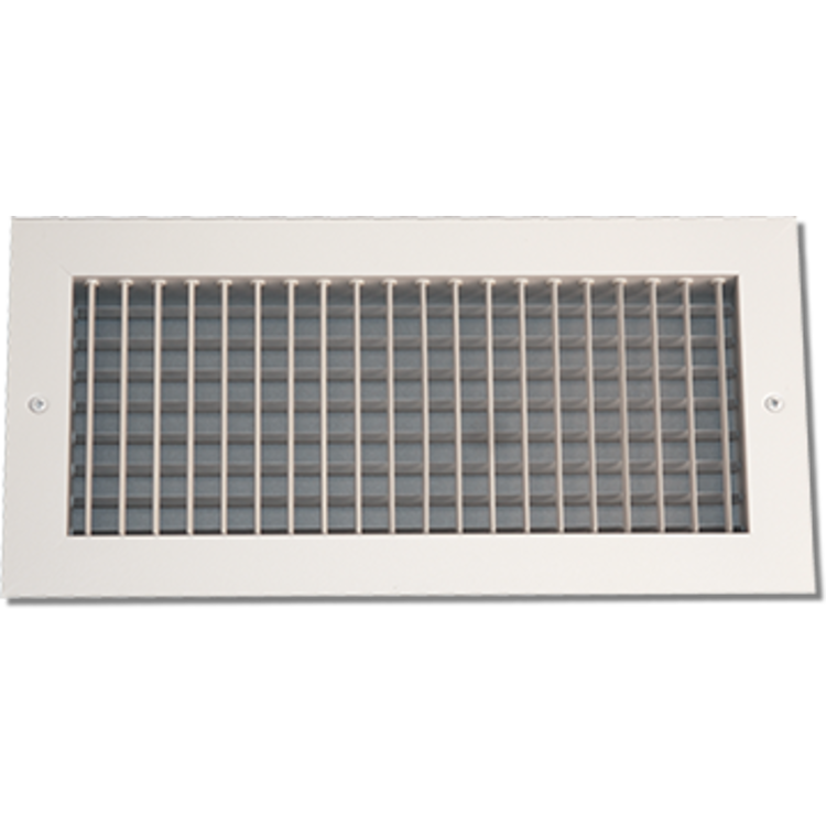 Shoemaker 904-0-30X8 30X8 White Vent Cover (Aluminum) - Shoemaker 904-0 Series