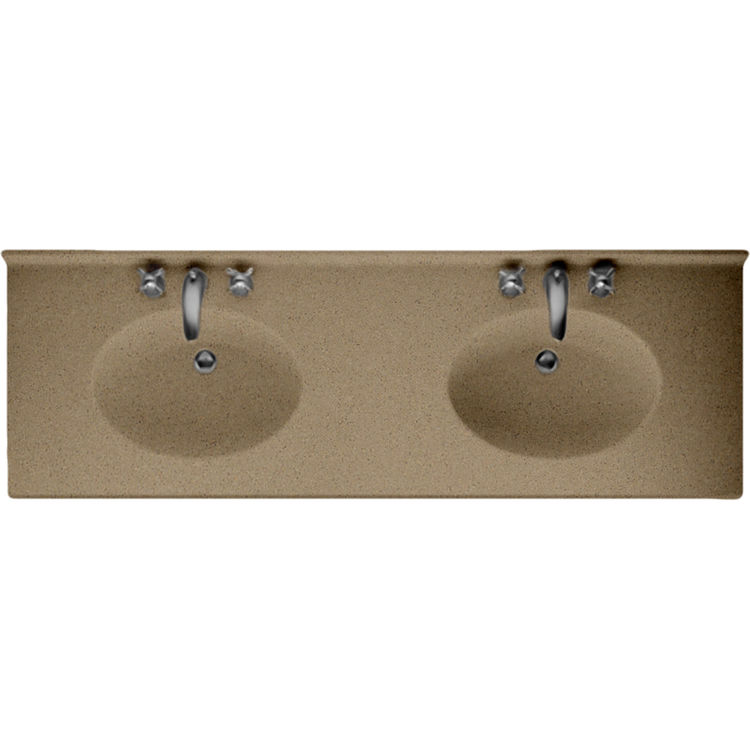 Swanstone CH022732B.091 Swanstone CH2B2273-091 Chesapeake Barley Vanity Top