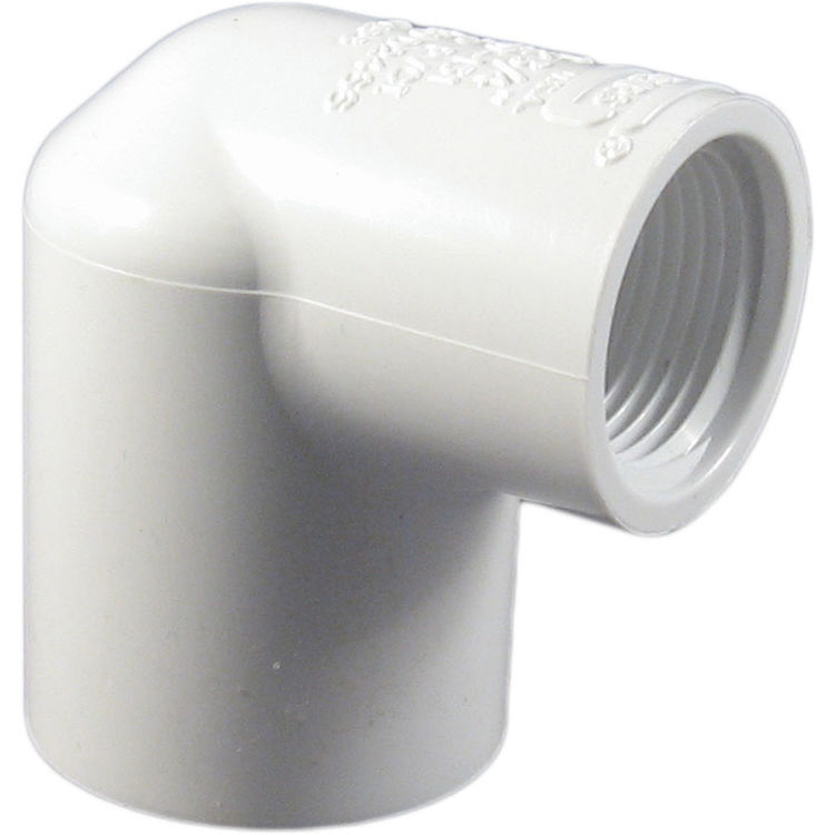 Commodity  Schedule 40 PVC 90 Degree 1 x 3/4 Inch Elbow