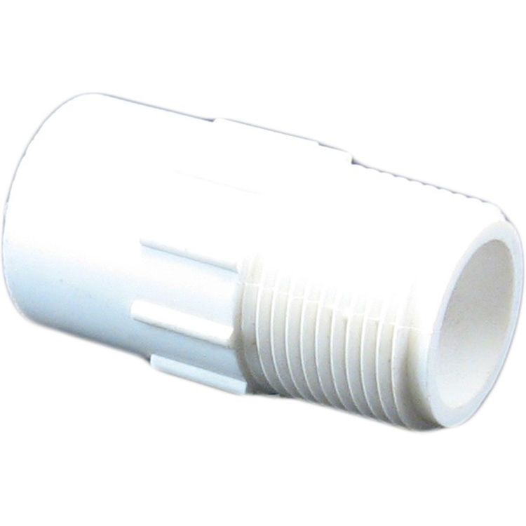 Schedule 40 Pvc 3 4 X 1 2 Inch Male Adapter Plumbersstock Schedule 40 Pvc 3 4 X 1 2 Inch Male Adapter Plumbersstock