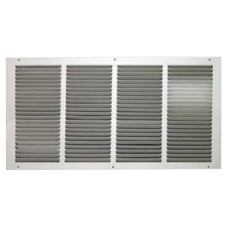 View 2 of Shoemaker 1050-36X12 Shoemaker 1050-36x12 Return Air Grille (Stamped from Cold Roll Steel) - Soft White