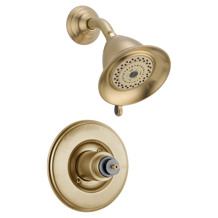 Delta T14255-CZLHP Delta T14255-CZLHP Victorian Monitor 14 Series Shower Trim (Less Handle) - Champagne Bronze