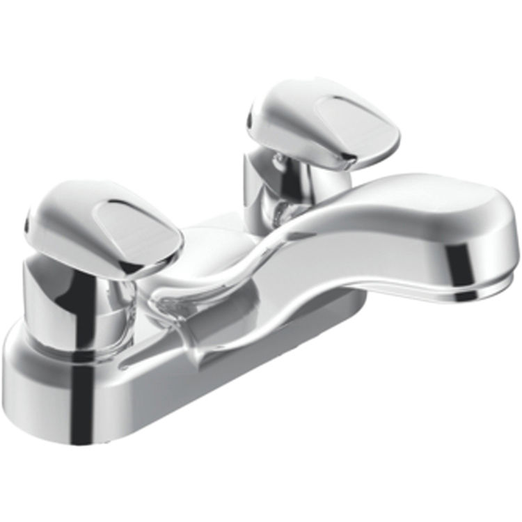 Moen 8886 Moen 8886 Commercial Two Handle Metering Lavatory Faucet Chrome