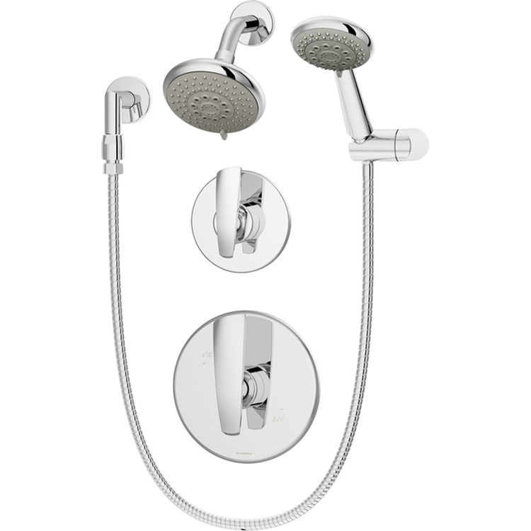 Symmons 4105-PNL-TRM Symmons 4105-PNL-TRM Polished Nickel Naru Series Shower/Hand Shower System