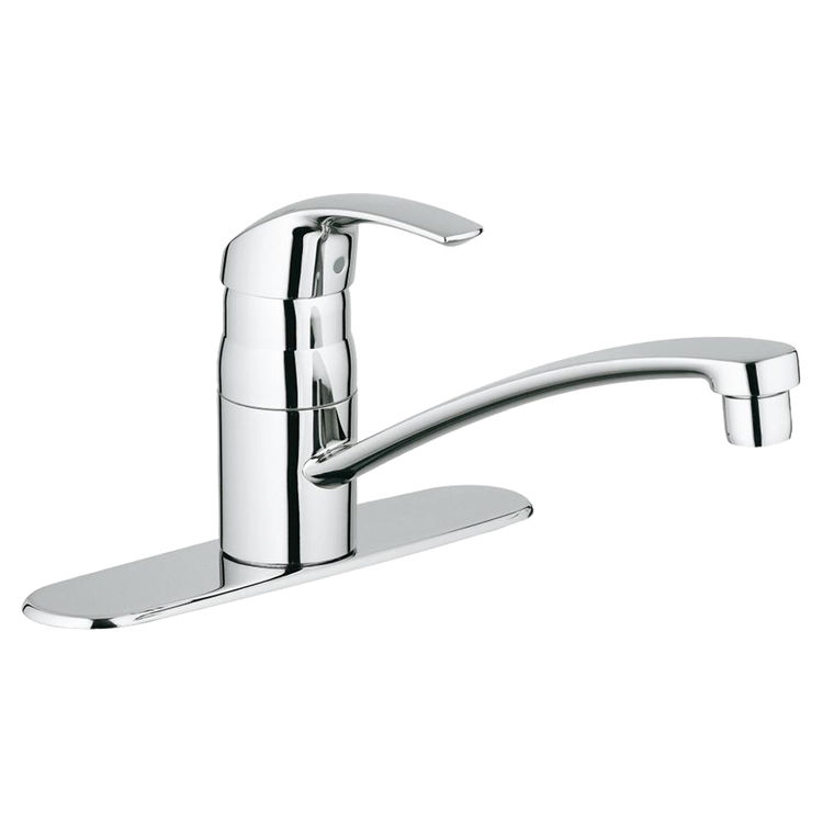 GROHE 31133001 Eurosmart Kitchen Sink faucet with Swivel Spout - Starlight  Chrome
