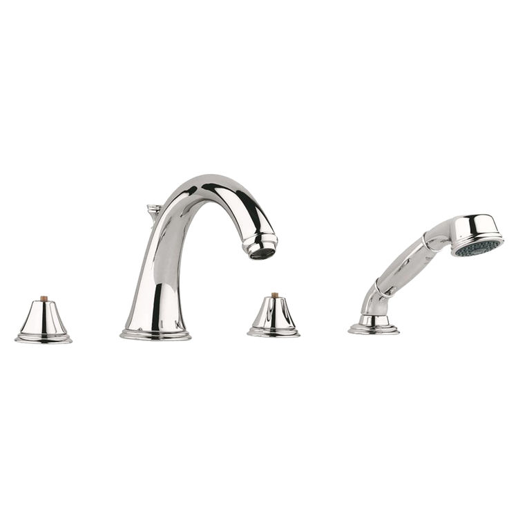 Grohe 25506BE0 Grohe 25506BE0 Geneva 4Hole Roman Bathtub Faucet
