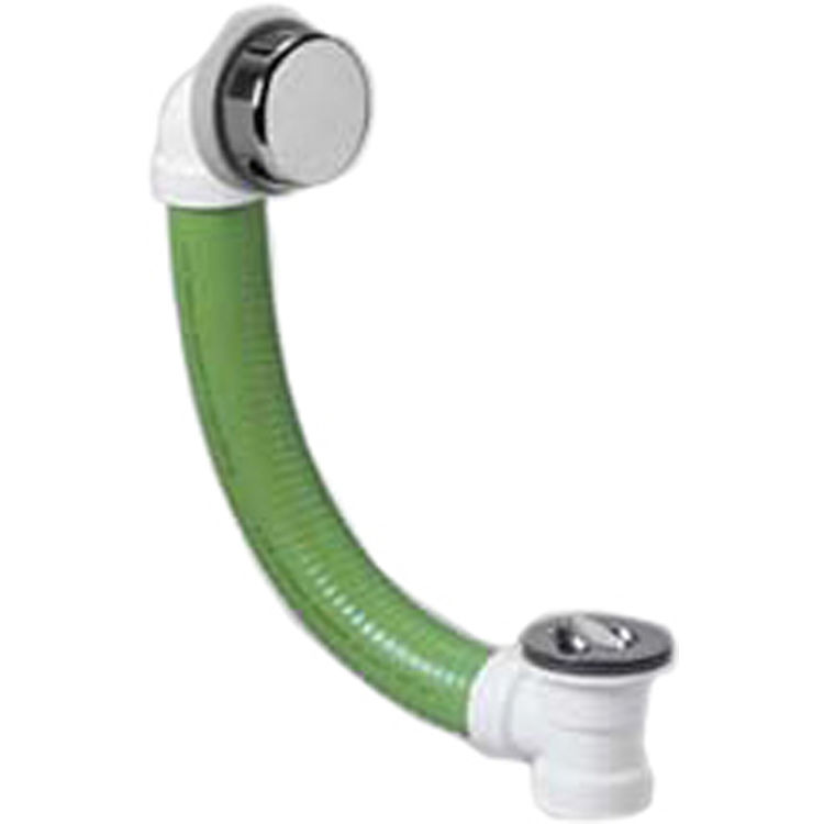 Watco FLEX280PFPVCBN Innovator PVC PresFlo Brushed Nickel Bath Waste Kit