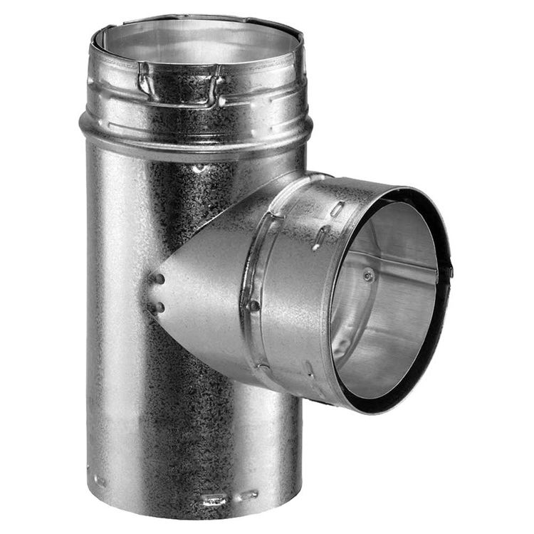View 2 of M&G DuraVent 26GVT DuraVent 26GVT Type B Gas Vent 26-Inch Standard Tee