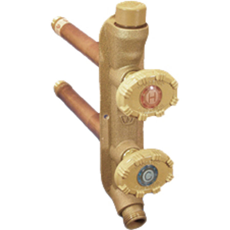Woodford V22cp 6 Tk Vertical Freezeless Hot Cold Wall Faucet