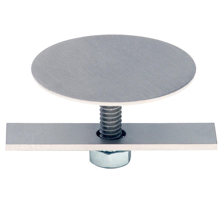 Elkay LK126 SnapIn Faucet Hole Cover, Brushed Stainless Steel