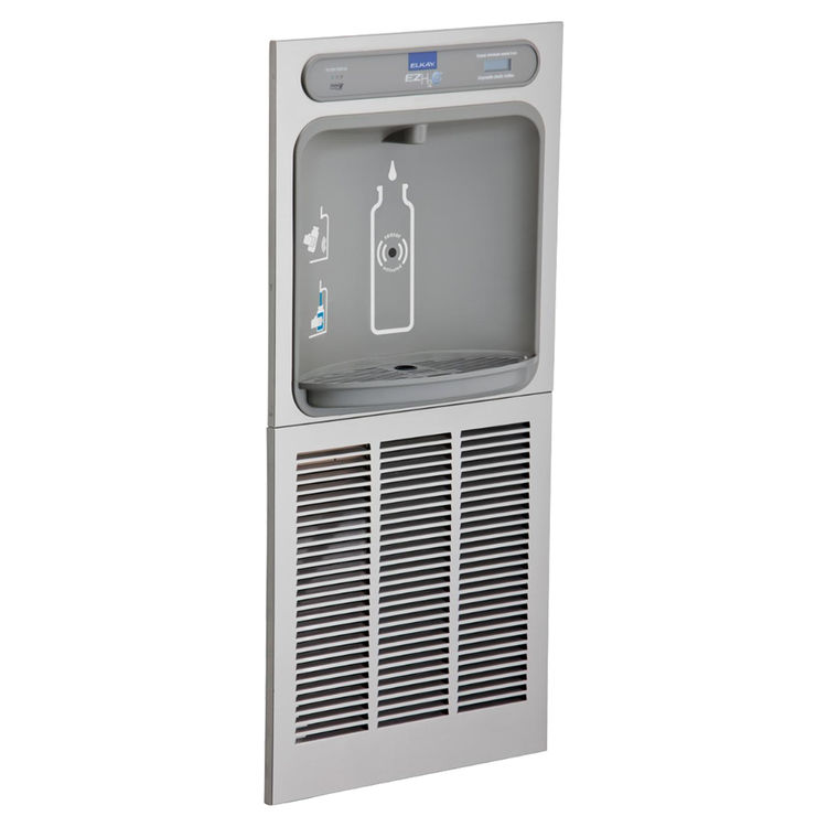 Elkay Lzws8pk Ezh2o In Wall Filtered Bottle Filling Station Stainless