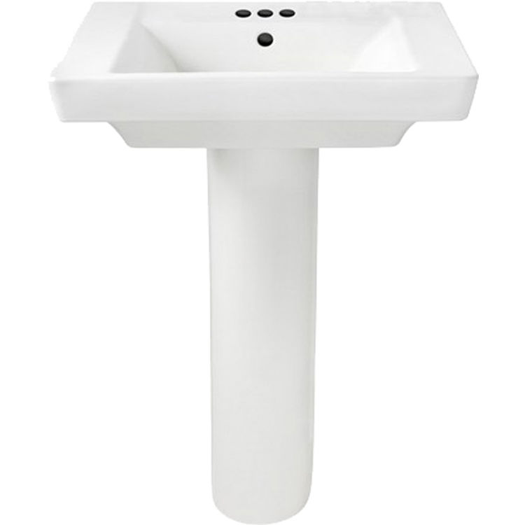 American Standard 0641 400 020 Boulevard Pedestal Sink White