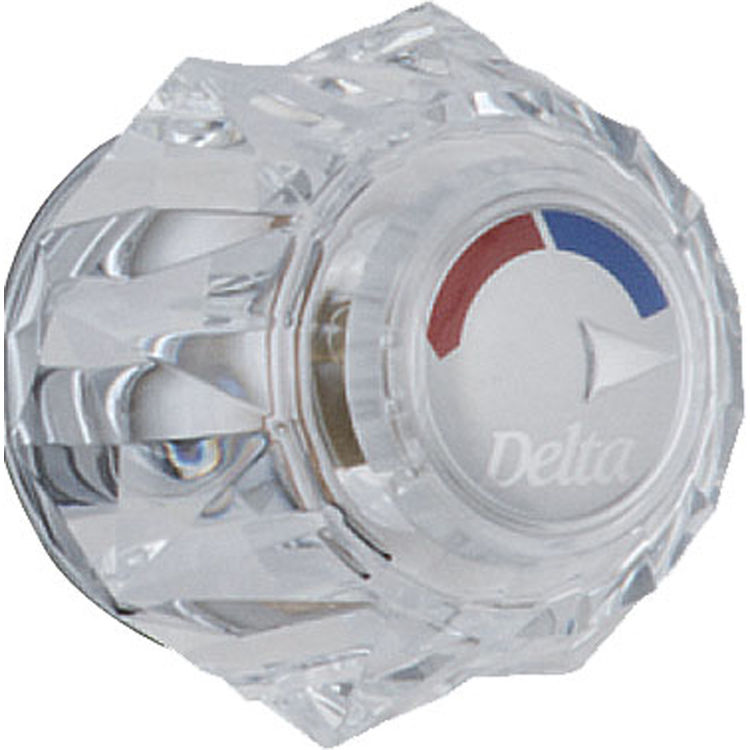 Delta H71 Delta H71 Delta Single Clear Knob Handle Kit (Other Finish)